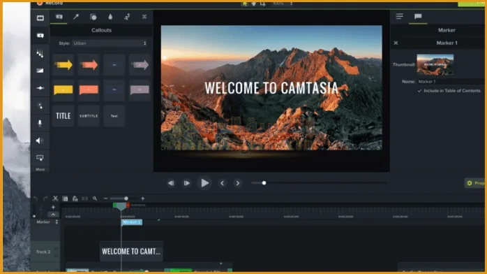 تحميل برنامج Camtasia Studio 9