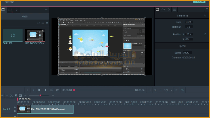 تحميل برنامج filmora scrn