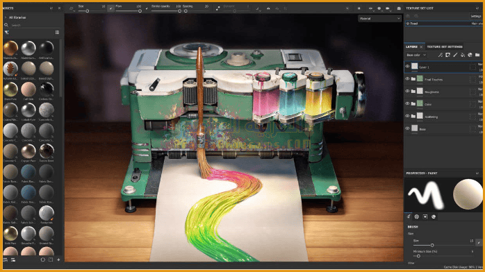 تحميل برنامج Adobe Substance 3D Painter