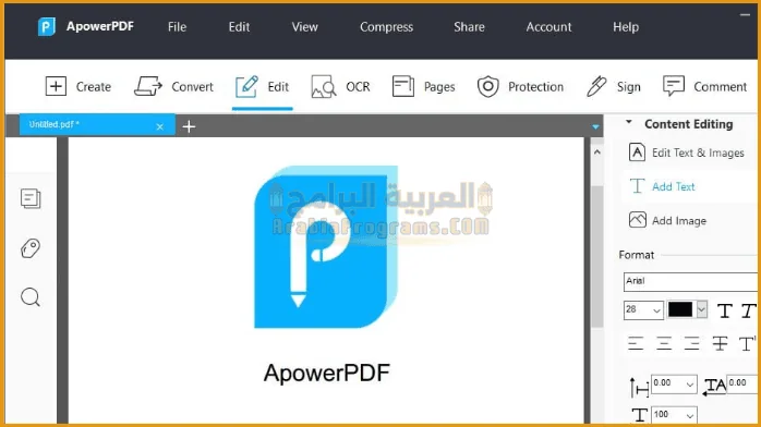 تحميل برنامج Apowersoft ApowerPDF PDF