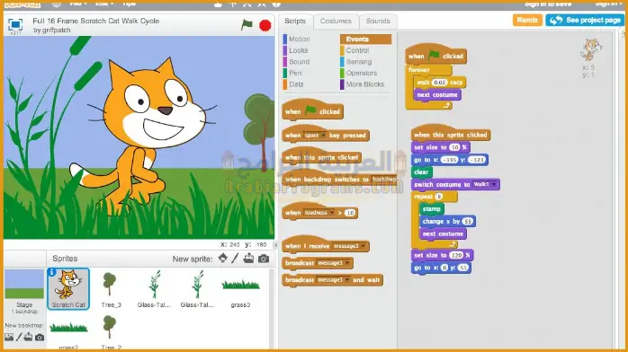 تحميل برنامج سكراتش 