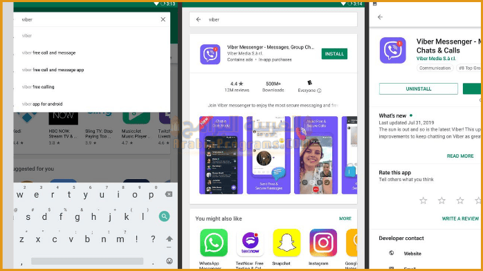 تحميل برنامج فايبر