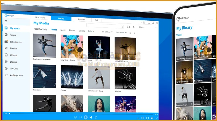 تحميل ريل بلاير للكمبيوتر