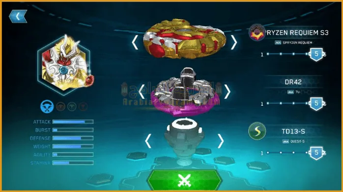 تحميل لعبة Beyblade Burst App