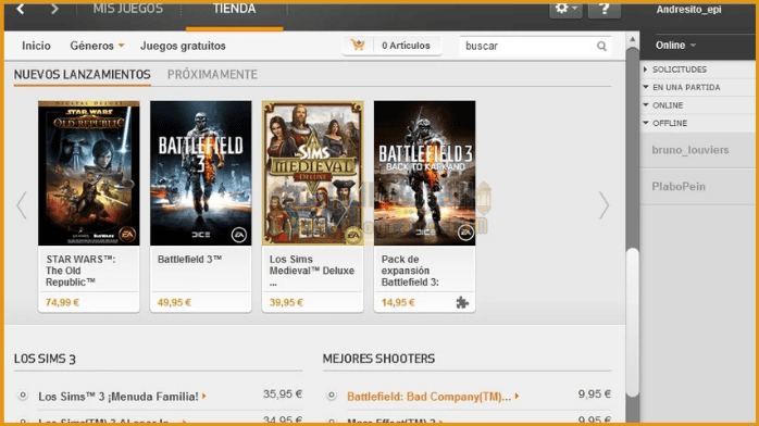 برنامج أوريجين