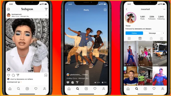 تنزيل انستا بلس الاسود