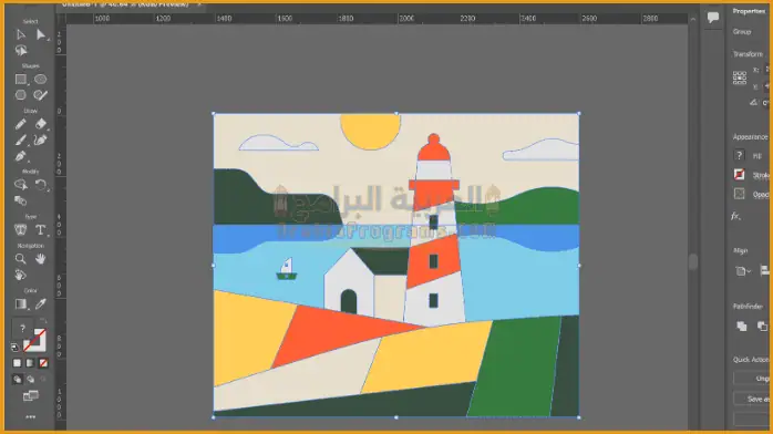تحميل برنامج Adobe Illustrator مع الكراك 64 bit من ميديافاير مفعل بالكامل