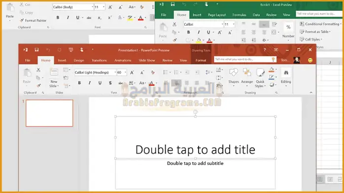 تحميل اوفيس 2010 عربي مفعل مدى الحياة الكمبيوتر من موقع ميديافاير